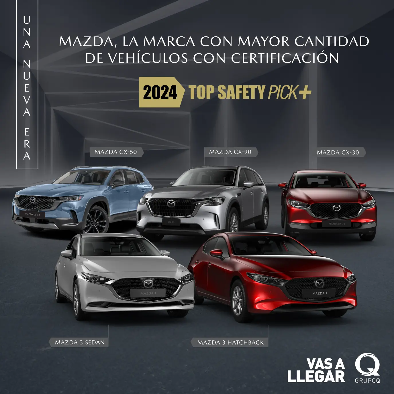 MAZDA, LA MARCA CON MAYOR CANTIDAD DE VEHÍCULOS CON CERTIFICACIÓN