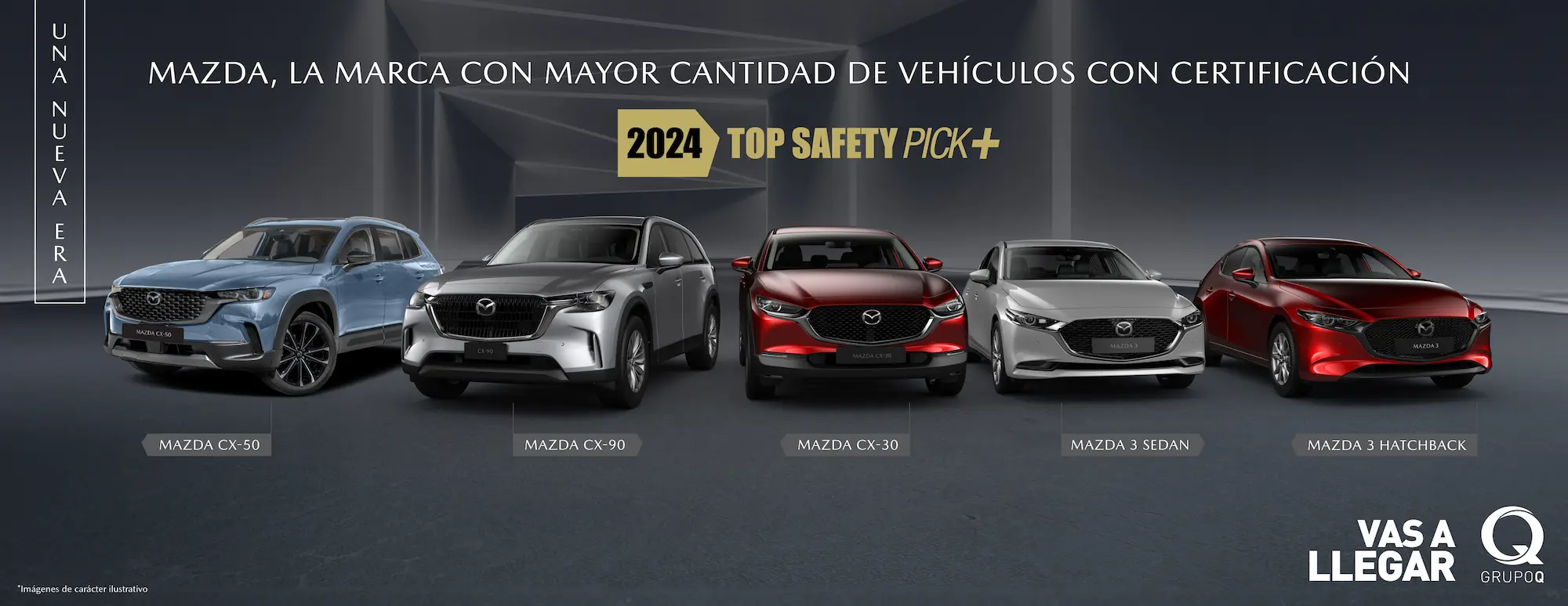 MAZDA, LA MARCA CON MAYOR CANTIDAD DE VEHÍCULOS CON CERTIFICACIÓN